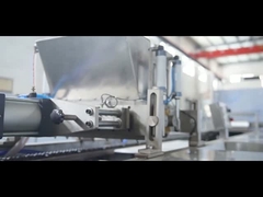 PLC操作2の預金者のチョコレート・バー機械300kg/hour