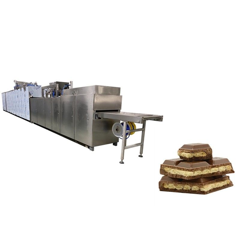 200kg/hour One Shot Chocolate Bar Production Machines 23KW