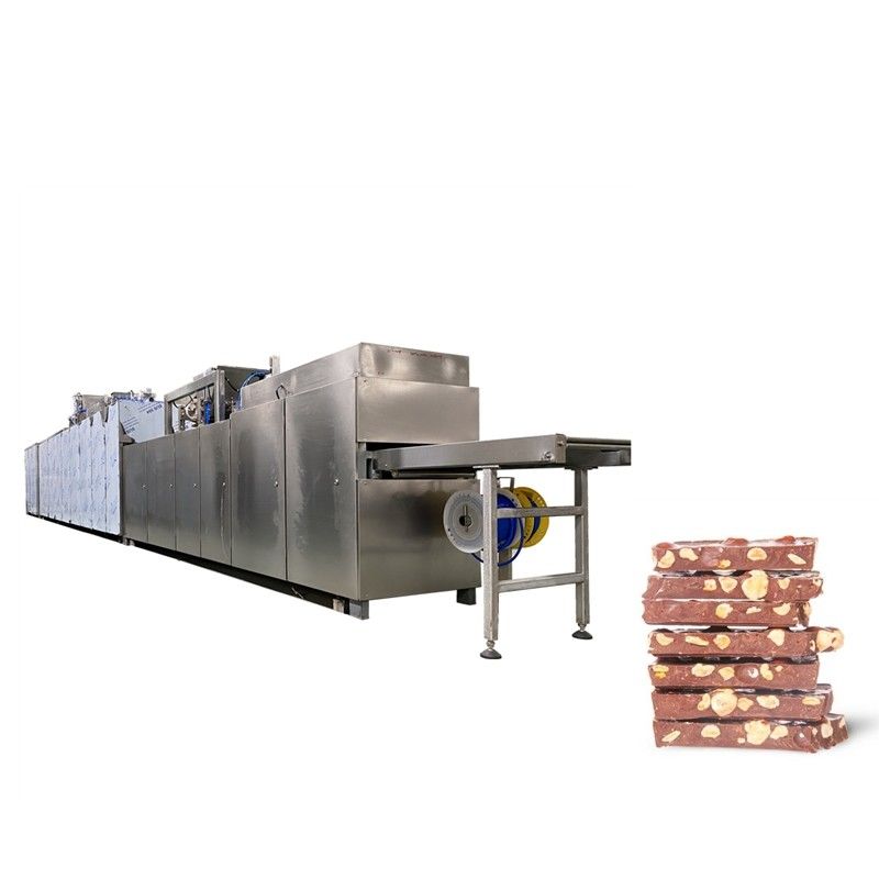 200kg/hour One Shot Chocolate Bar Production Machines 23KW