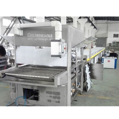 PLC制御 チューブタイプ交換機付き 純チョコレートエンロービングマシン