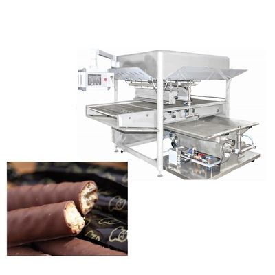 購入 300kg/h PLC 小型チョコレートコーティングマシン online manufacture